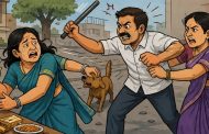 कुत्र्यांना खाऊ घालण्याच्या कारणावरून महिलेला मारहाण...