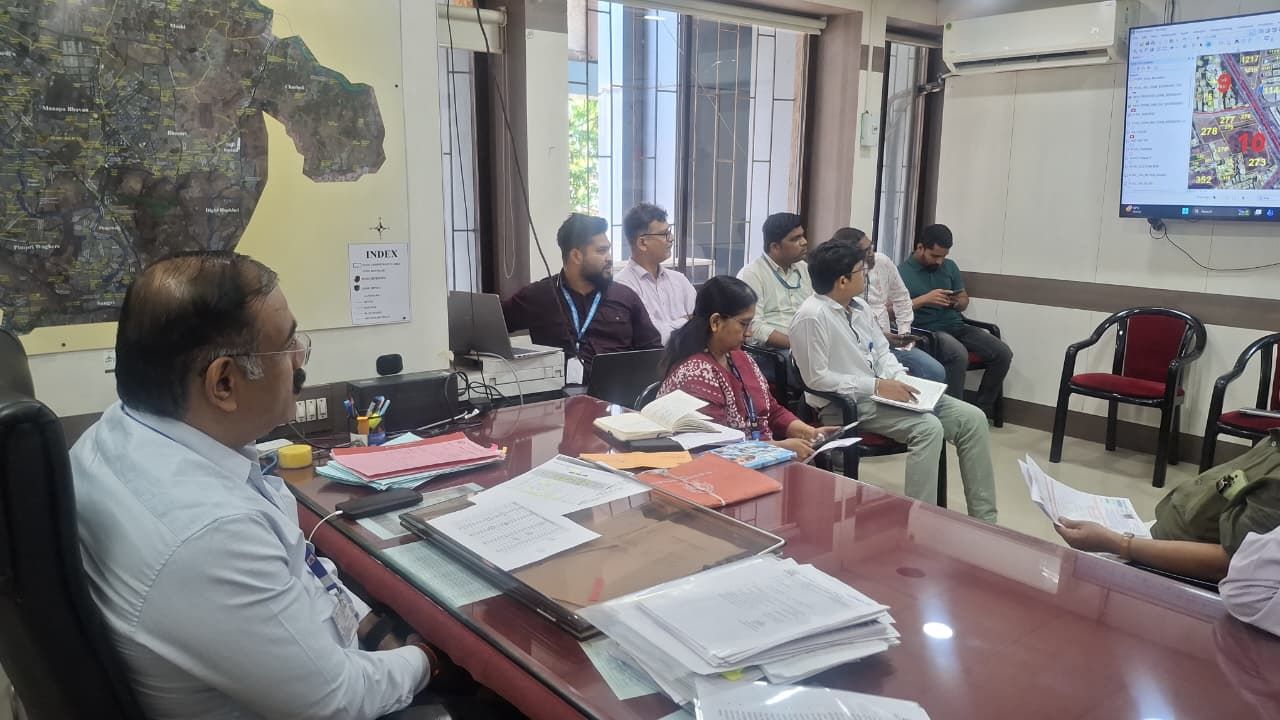 पिंपरी-चिंचवडच्या मालमत्ता कर प्रणालीचा नवी मुंबई महापालिकेकडून अभ्यास...