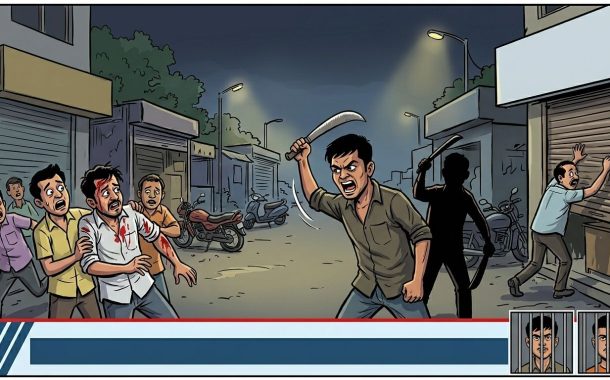 थेरगावात कोयता गँगचा धुमाकूळ, दोघे गजाआड..