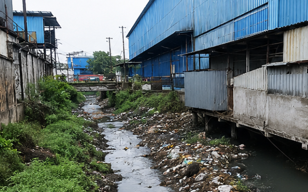 भोसरी एमआयडीसीतील नैसर्गिक नाल्यांवर कंपन्यांची अनधिकृत अतिक्रमणे...