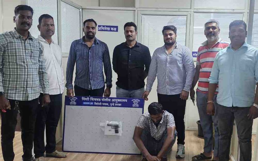 दिघीतील फायरिंग व खुनाच्या प्रयत्नातील फरार आरोपी जेरबंद...