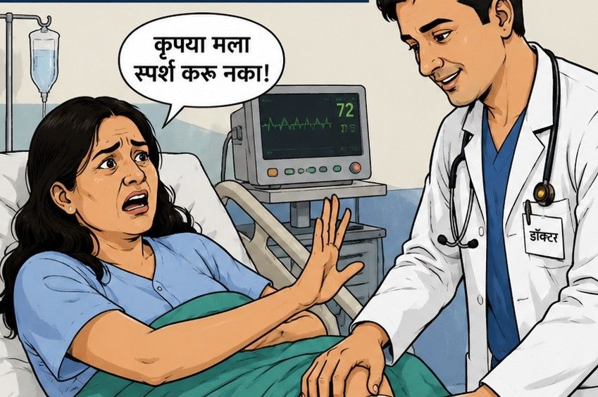 उपचारादरम्यान महिलेचा विनयभंग; चिंचवडमधील डॉक्टर अटकेत...