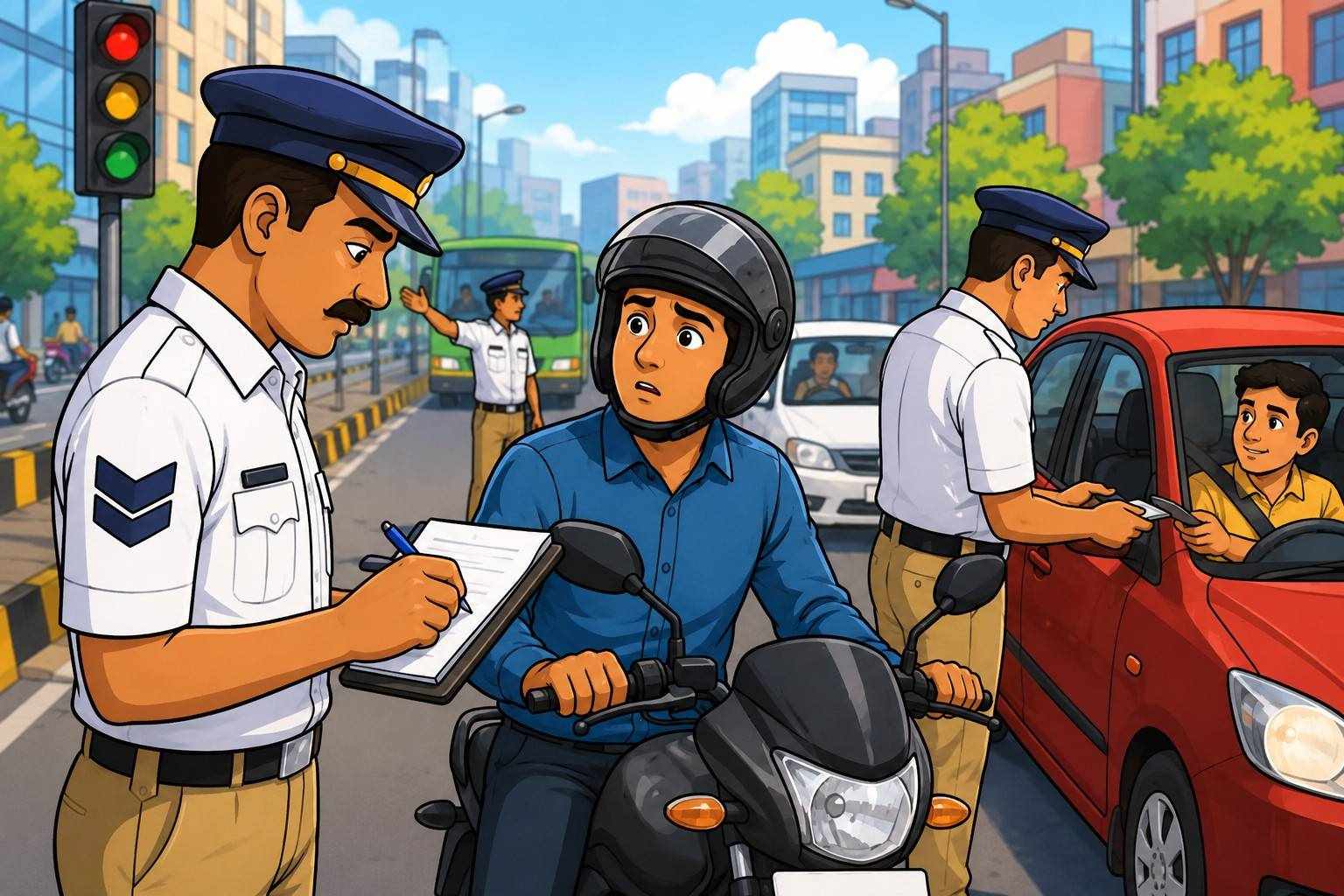 वाहन चालकांकडून तब्बल ६ कोटी ७६ लाख रुपयांचा दंड वसूल...