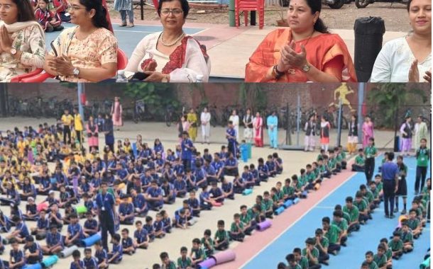 चॅलेंजर पब्लिक स्कूलमध्ये आंतरराष्ट्रीय योग दिन उत्साहात साजरा...