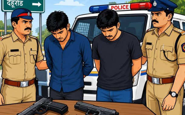 सोमाटणे फाट्यावर देशी पिस्तुले जप्त..