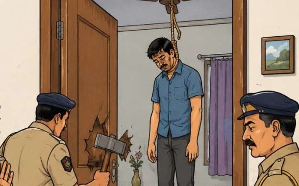 वेताळनगरमध्ये ४० वर्षीय व्यक्तीची आत्महत्या..