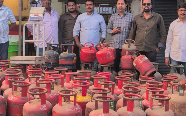 खराबवाडी परिसरात छापा; ८१ गॅस टाक्यांसह आरोपी ताब्यात...