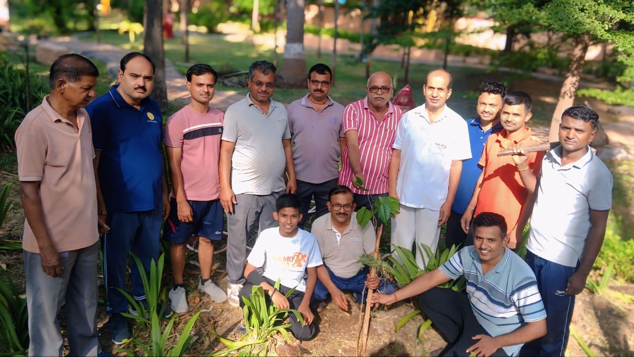 भाजपा युवा मोर्चाच्या वतीने इंद्रायणीनगरमध्ये वृक्षारोपण उत्साहात संपन्न...