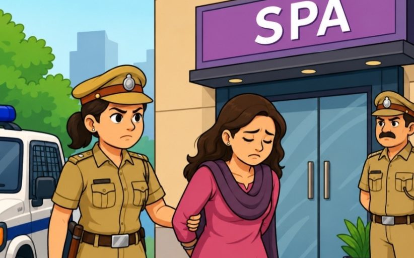 वाकडमध्ये 'स्पा' सेंटरच्या नावाखाली देहव्यापार; महिला अटकेत...