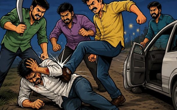 चऱ्होलीत कोयत्याने हल्ला करून तरुणाला मृत समजून रस्त्याकडेला फेकले...