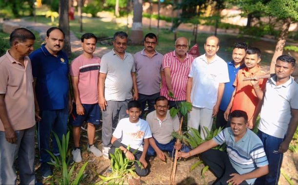 भाजपा युवा मोर्चातर्फे इंद्रायणीनगर येथे उत्साहात वृक्षारोपण कार्यक्रम संपन्न...