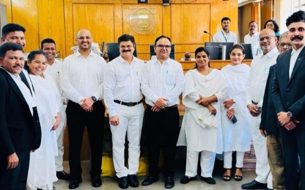पिंपरी-चिंचवड अॅडव्होकेट्स बार असोसिएशनतर्फे नव्याने रुजू न्यायाधीशांचे स्वागत..