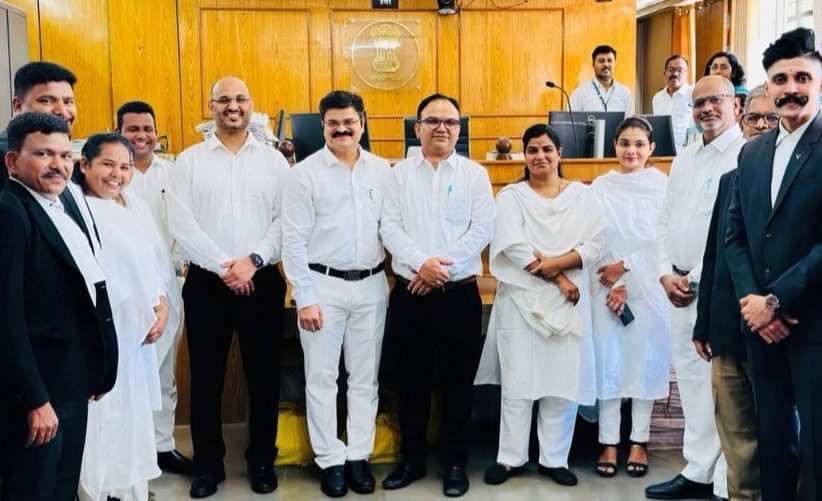 पिंपरी-चिंचवड अॅडव्होकेट्स बार असोसिएशनतर्फे नव्याने रुजू न्यायाधीशांचे स्वागत..
