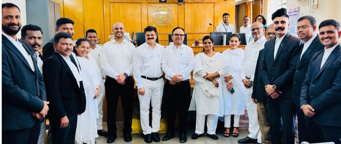 पिंपरी-चिंचवड अॅडव्होकेट्स बार असोसिएशनतर्फे नव्याने रुजू न्यायाधीशांचे स्वागत..