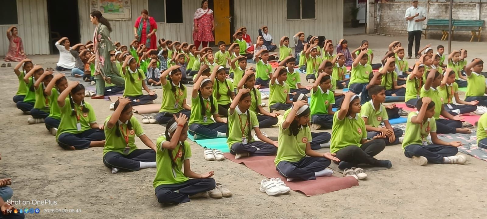 न्यू सिटी प्राईड इंग्लिश मीडियम स्कूलमध्ये आंतरराष्ट्रीय योग दिन उत्साहात साजरा...