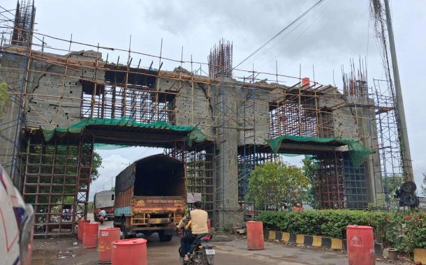 देहू-आळंदी मार्गावरील तळवडेतील कमान उभारणी समस्यांच्या गर्तेत?..