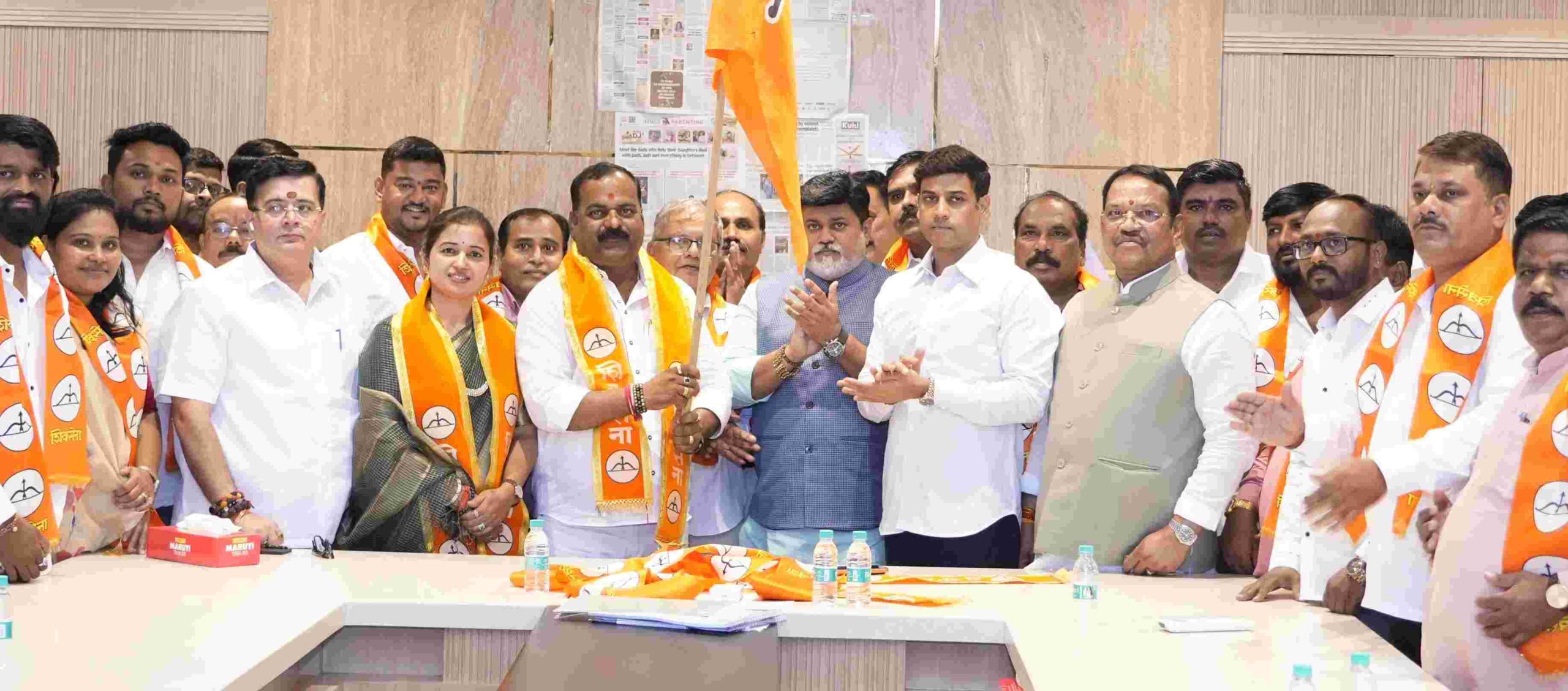 चिंचवड विधानसभा प्रमुख हरेश नखाते यांचा शिवसेनेत जाहीर प्रवेश...