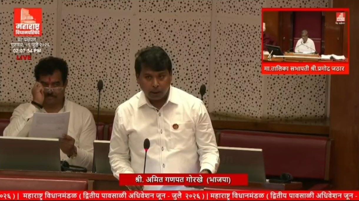पावसाळी अधिवेशनात १४ जनहिताच्या मुद्द्यांवर आमदार अमित गोरखे यांचा आवाज...