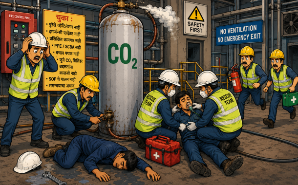 शाफलर कंपनीतील CO₂ गॅस दुर्घटनेप्रकरणी सात जणांविरुद्ध गुन्हा दाखल...