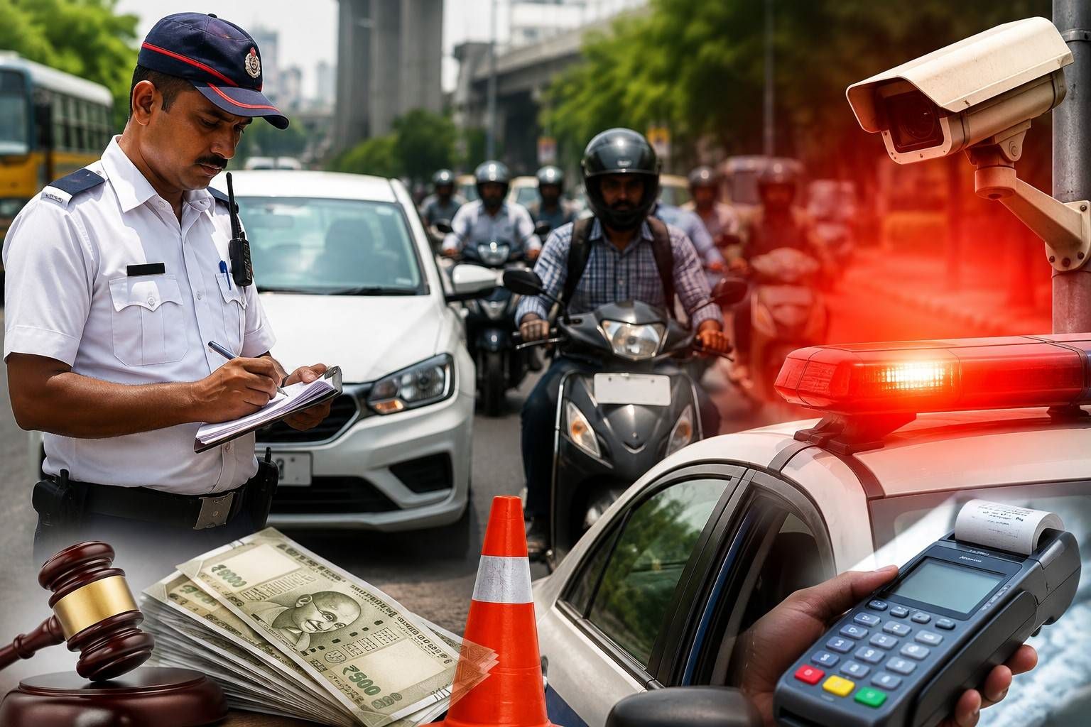 पिंपरी-चिंचवडमध्ये सहा महिन्यांत ४ लाखांहून अधिक वाहतूक नियमभंगांवर कारवाई...