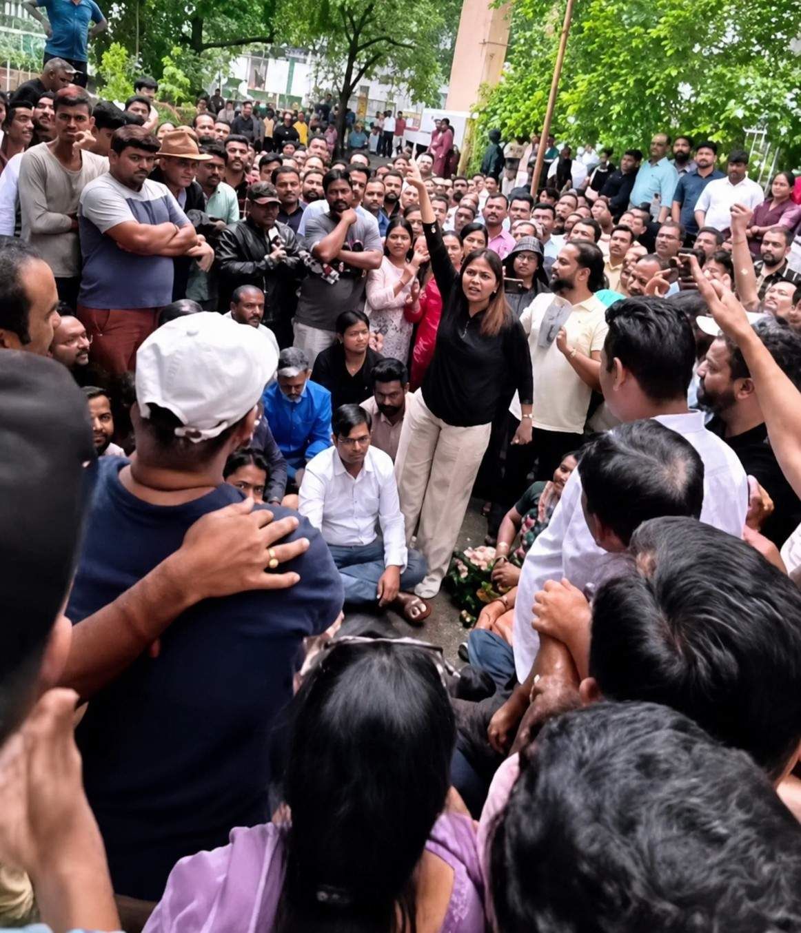 पहिल्याच पावसात रावेत-किवळे परिसरातील विकासाचा फुगा फुटला...