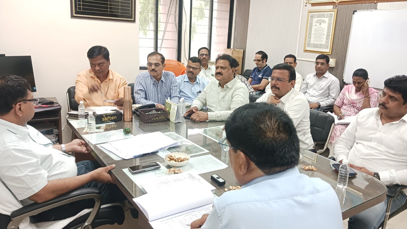 पिंपरी-चिंचवड लघुउद्योग संघटना व महावितरणची संयुक्त बैठक...