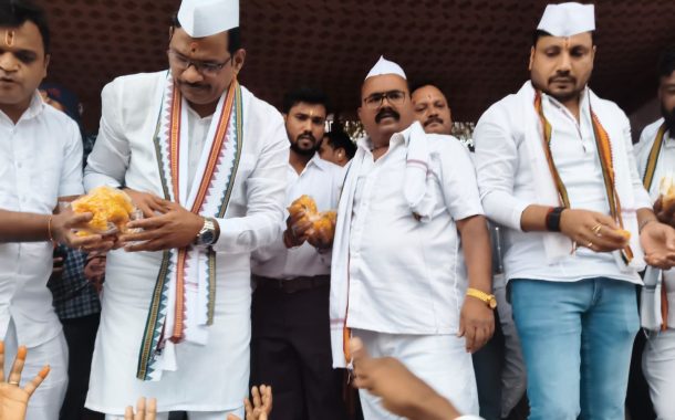 संत तुकाराम महाराज पालखी सोहळ्यात भाजपकडून वारकऱ्यांची सेवा...