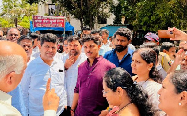 चिखली घरकुल पाणी समस्येवर महापौरांचे उपाययोजनांचे निर्देश...