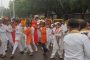 बीएलओ सक्तीविरोधात आशा सेविकांचे महापालिकेसमोर आंदोलन...
