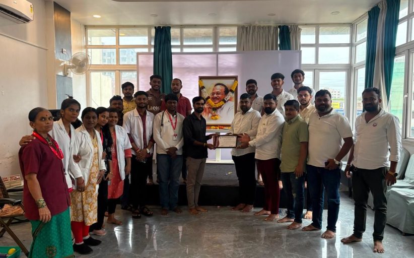अजितदादा पवार यांच्या जयंतीनिमित्त मोशी येथे भव्य रक्तदान शिबिर...