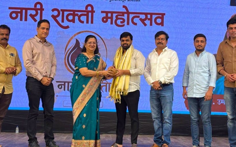 नारीशक्ती महोत्सवात पारंपरिक मंगळागौरीला अनूप मोरे यांची उपस्थिती...