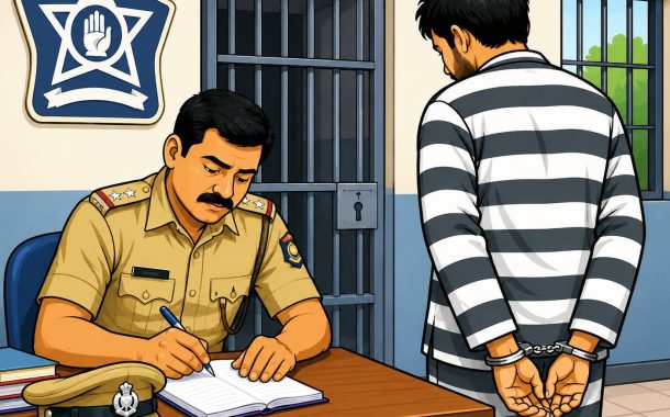 रजेवर गेलेला शिक्षा बंदी परत न आल्याने चाकण दक्षिण पोलीस ठाण्यात गुन्हा दाखल...