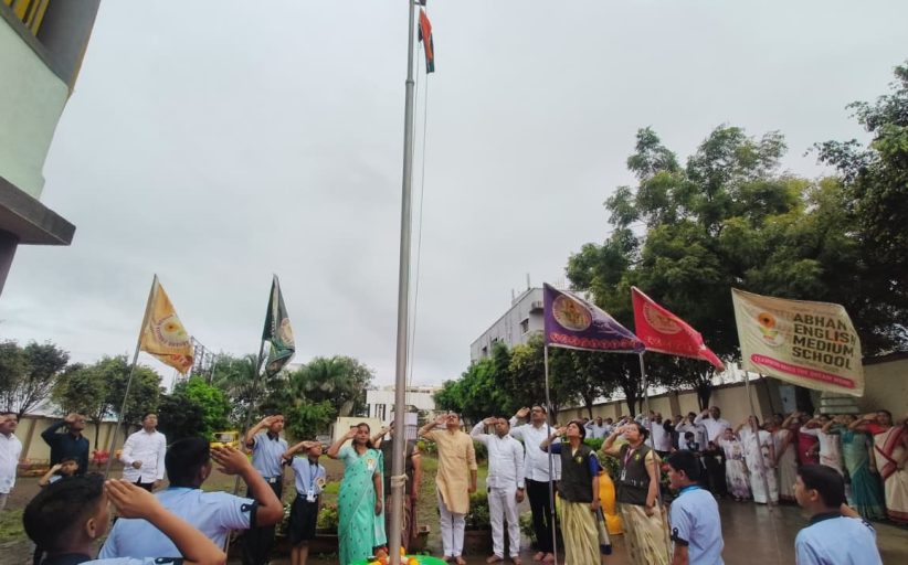 देहूतील अभंग स्कूलमध्ये देशाचा ८० वा स्वातंत्र्यदिन उत्साहात साजरा...