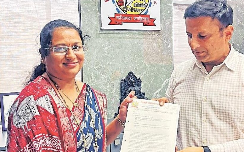 रूपीनगर-तळवडेच्या वाहतूक कोंडीला ‘ब्रेक’ कधी लागणार - नगरसेविका शिवानी नरळे..