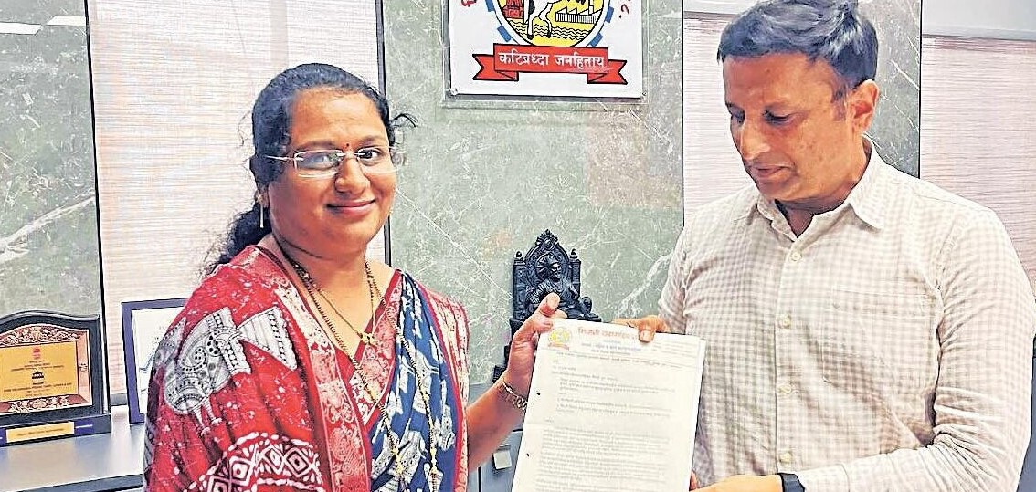रूपीनगर-तळवडेच्या वाहतूक कोंडीला ‘ब्रेक’ कधी लागणार - नगरसेविका शिवानी नरळे..