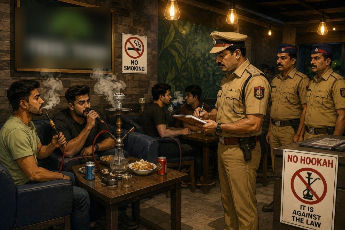 दिघीतील हॉटेलमध्ये हुक्क्याचा धूर..!