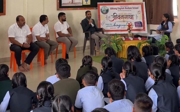 'जीवनगाथा' उपक्रमातून विद्यार्थ्यांचा आरोग्यदूताशी संवाद...