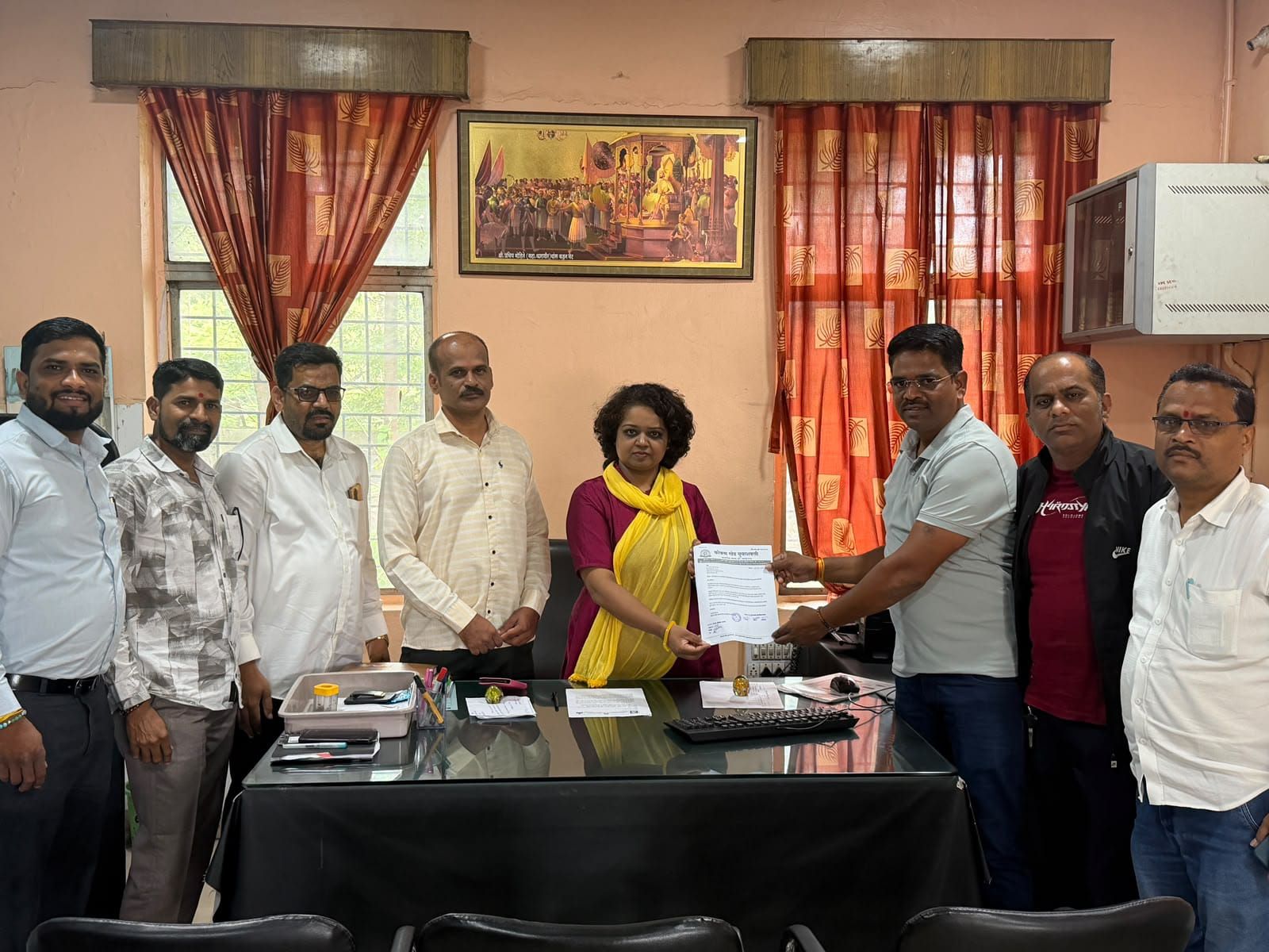 गणेशोत्सवानिमित्त कोकणात जादा बसगाड्यांसाठी निवेदन...