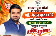 अनुप मोरे यांची भाजपच्या महाराष्ट्र ट्रान्सपोर्ट प्रकोष्ठाच्या प्रभारीपदी नियुक्ती...