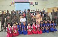 देशाचे रक्षण करणाऱ्या फौजी बांधवांना बाबुरावजी घोलप विद्यालयात बांधली राखी...