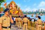 शांतता क्षेत्रात ढोल-ताशा वाजवून गणेश विसर्जन मिरवणूक..!