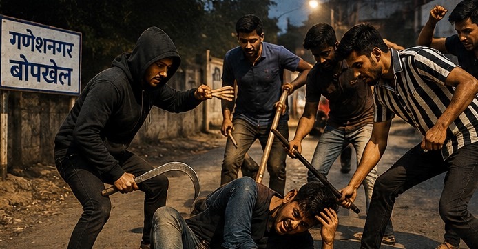 बोपखेलमध्ये तरुणावर जीवघेणा हल्ला; सात जणांवर गुन्हा दाखल...