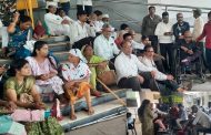 दिव्यांगांच्या टपऱ्यांवरील कारवाईच्या निषेधार्थ प्रहार दिव्यांग क्रांती संघटनेचा महापालिकेत ठिय्या..