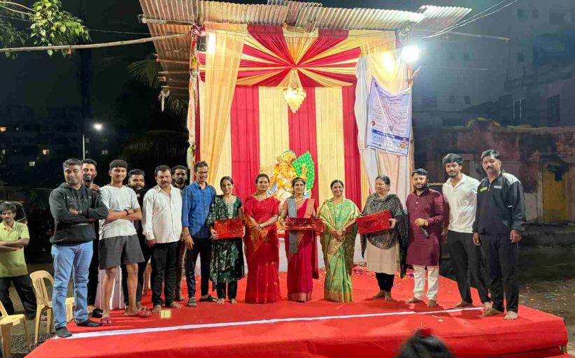 जय भवानी मित्र मंडळ आयोजित 'होम मिनिस्टर' स्पर्धेला महिलांचा उत्स्फूर्त प्रतिसाद...