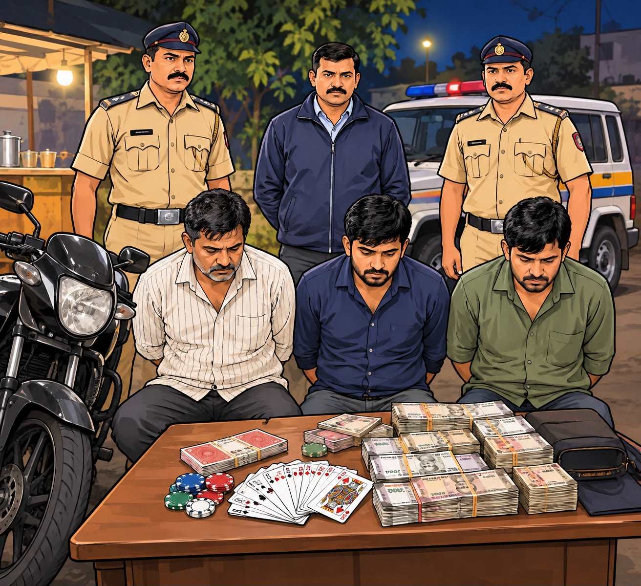बिजली नगर मध्ये कायद्याचा नाही राहिला धाक..