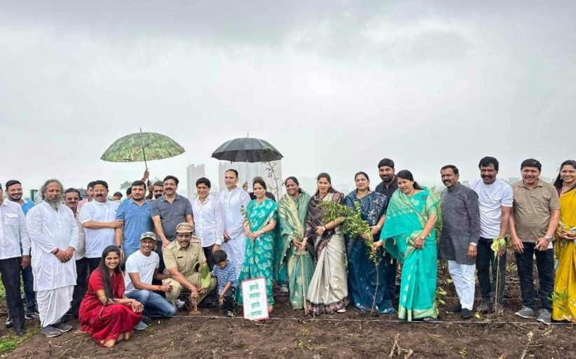 पुनावळेत ५ हजार झाडांचा ‘हरित’ संकल्प..