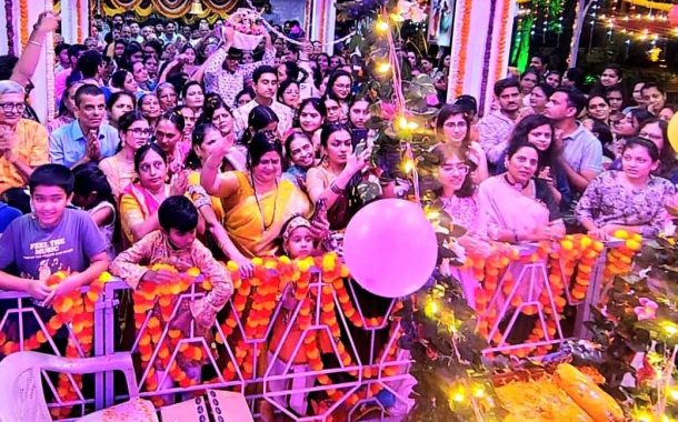 श्री द्वारकाधिश सेवा मंडळ ट्रस्ट व गरवी गुजराथी समाजातर्फे श्रीकृष्ण जन्मोत्सव उत्साहात साजरा...