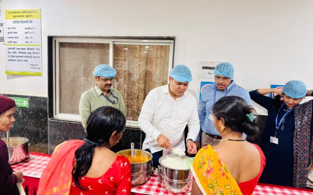 थेरगाव हॉस्पिटलमध्ये इस्कॉनतर्फे सात्विक भोजन उपक्रम सुरू..