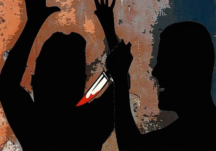 चारित्र्यावर संशय घेत पत्नीचा गळा चिरून खून...