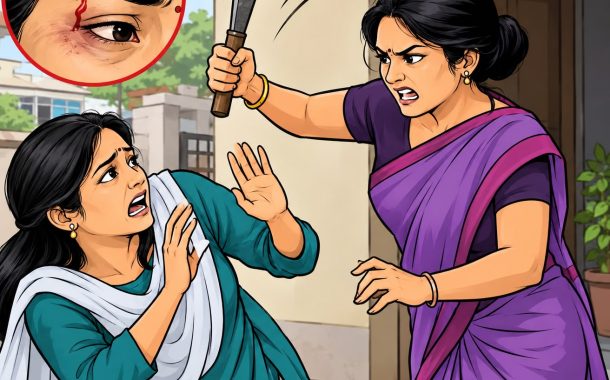 अनैतिक संबंधांच्या वादातून महिलेवर कोयत्याने हल्ल्याचा प्रयत्न..